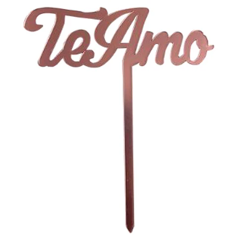 Decoracion para pastel Te amo  CTP00061