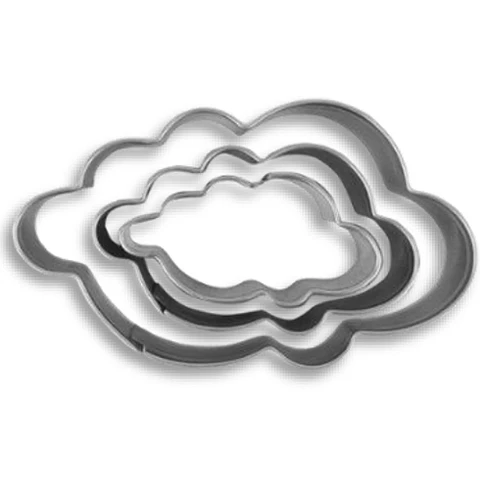 Jgo Cortador metal nube 3 Piezaas  4-2367
