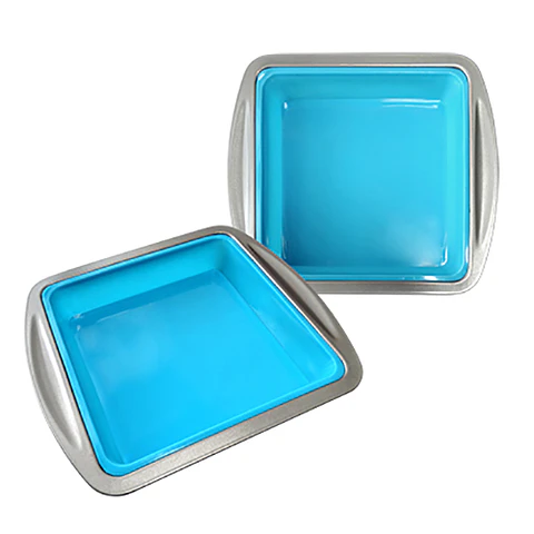  Molde silicon cuadrado con soporte  4-0462