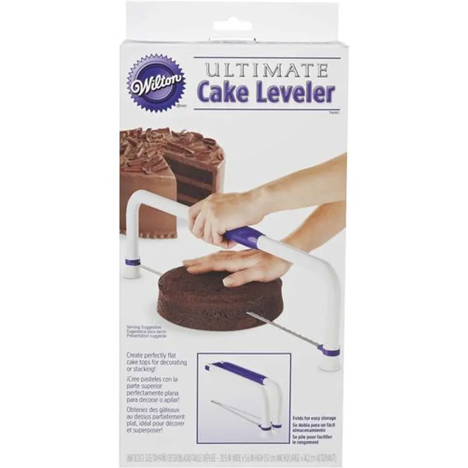  Nivelador de pastel 18  blanco/morado Wilton  415-800 1