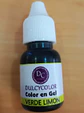  Color vegetal Dulcycolor verde limon 10 ml - Miniatura 2