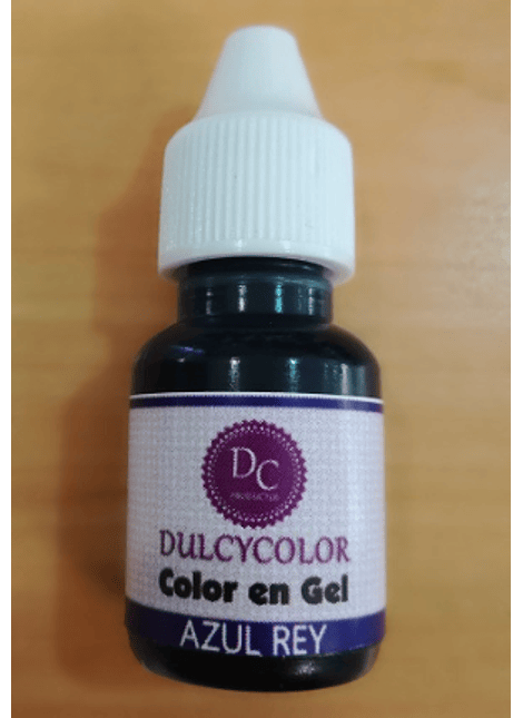 Color vegetal Dulcycolor azúl rey 10 ml