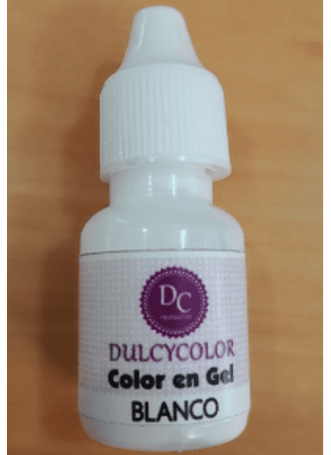 Color vegetal Dulcycolor blanco 10 ml