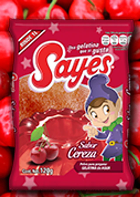  Gelatina Sayes Cereza 120gr