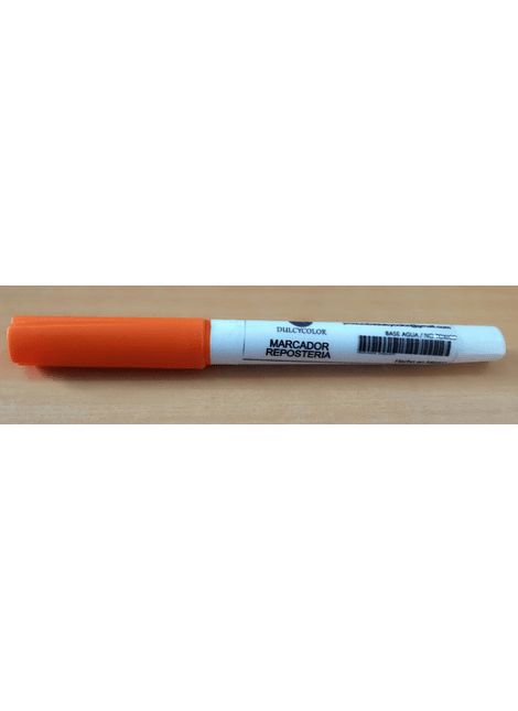 edible orange marker Dulcycolor