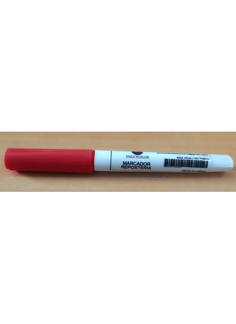Marcador comestible Dulcycolor rojo