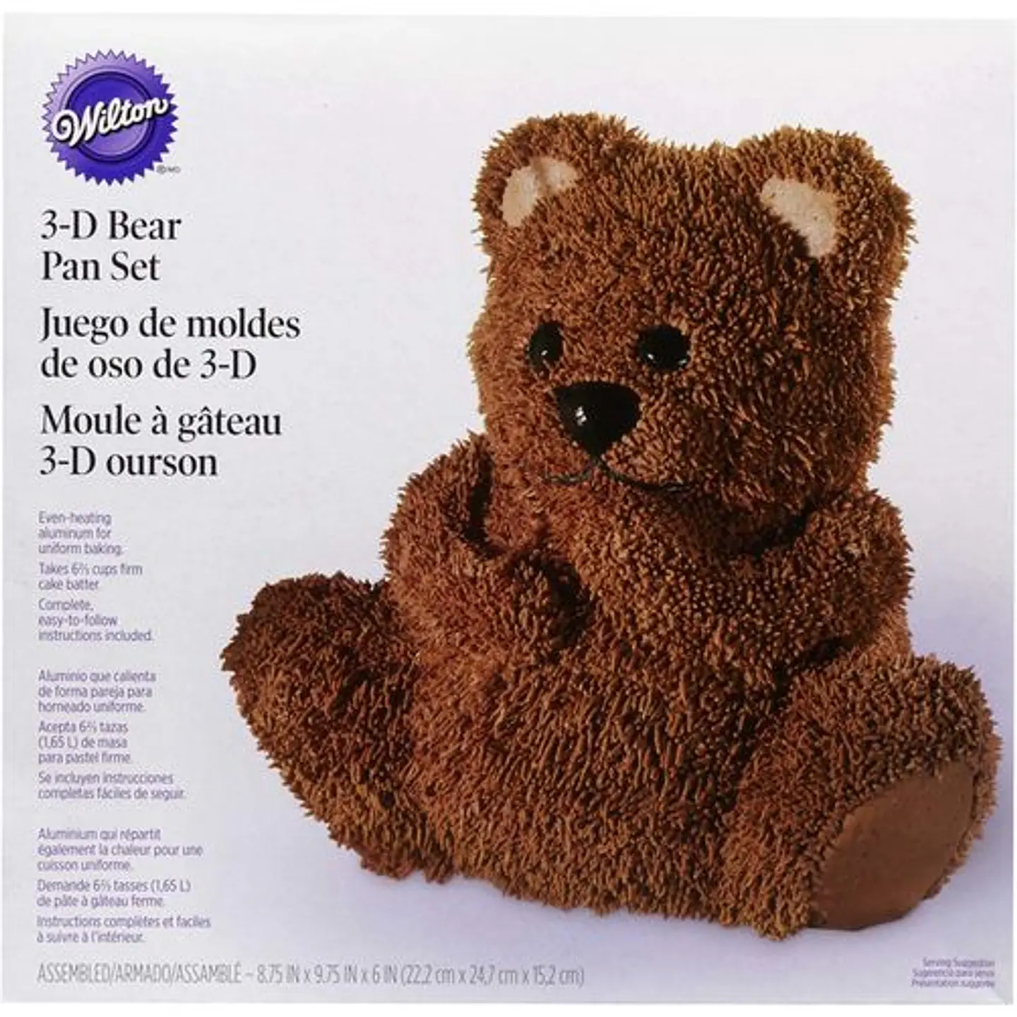  Molde oso 3d Wilton  2105-603 1