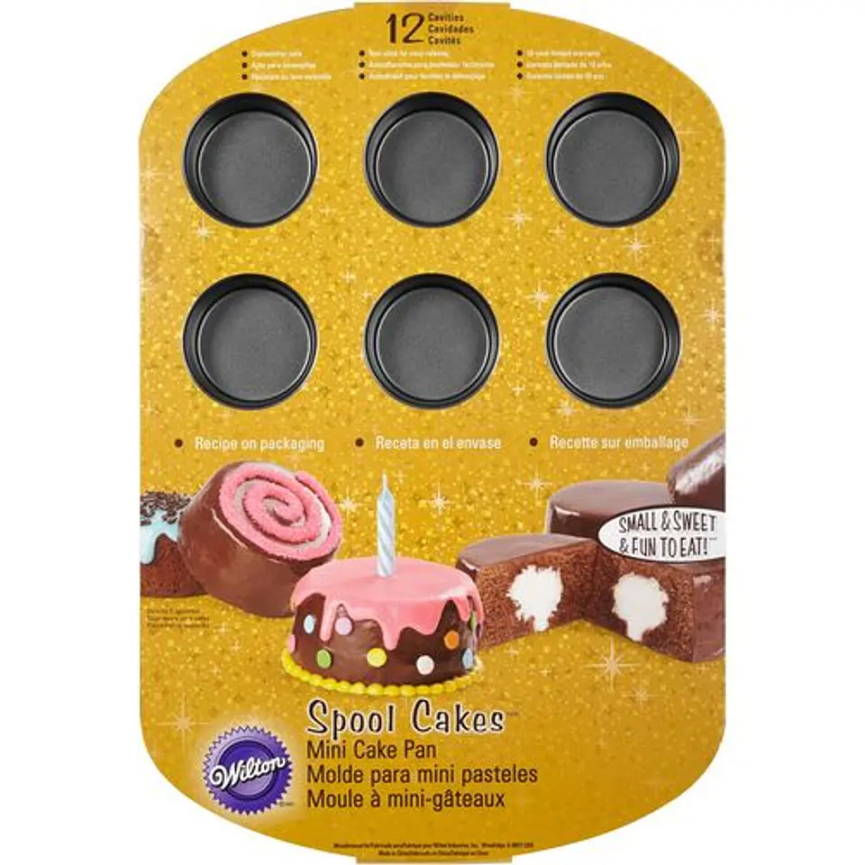  Molde de panecito relleno 12 cav  2105-3647 1