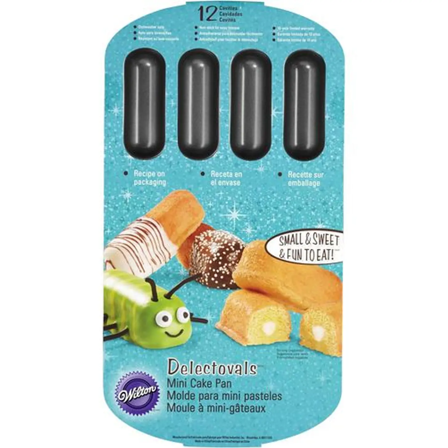  Molde mini pasteles 12 cav Wilton  2105-3646 1