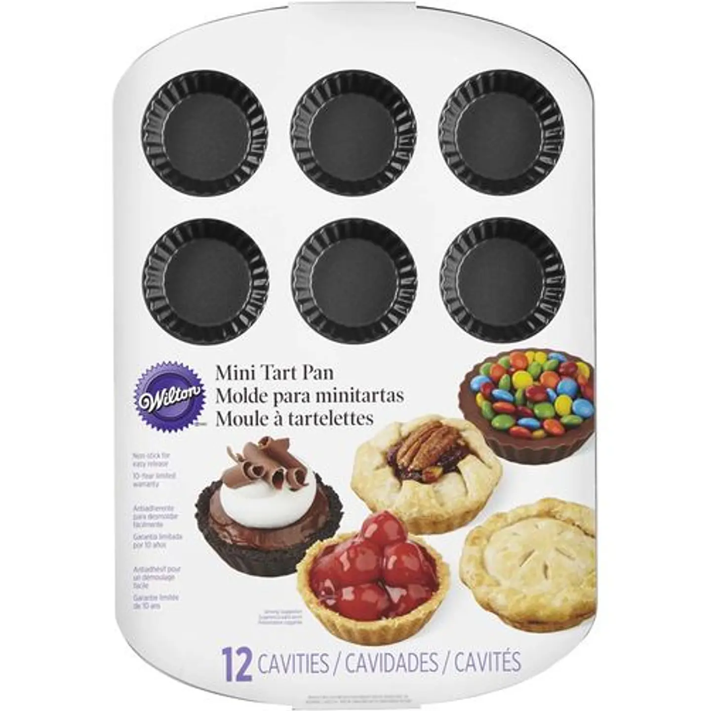  Molde mini tarta 12 cav Wilton  2105-0089 1
