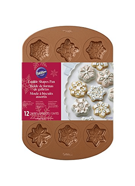 Molde galletas copo de nieve 12 cav 2105-2502