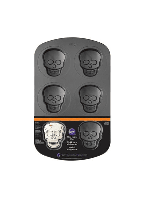 Molde cabeza calavera 6 cav Ant 2105-5479