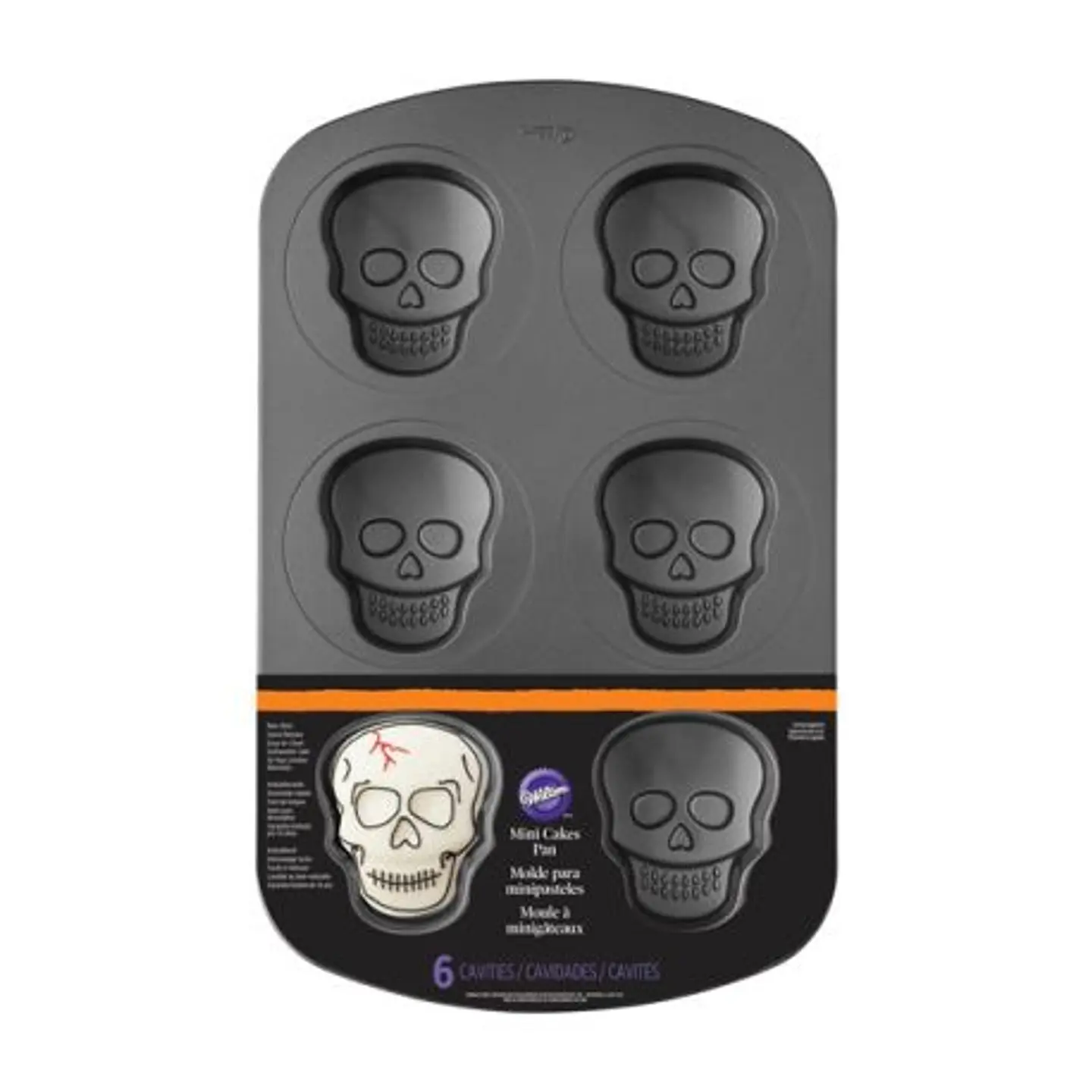  Molde cabeza calavera 6 cav Ant 2105-5479 1
