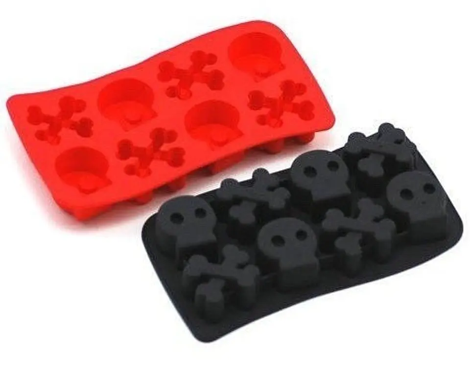  Molde de silicon calavera 8 cav 5-5042 1