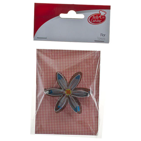  Cortador galleta flor 6 cm 4-0375