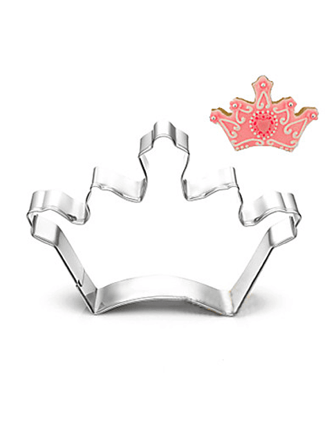 Cortador de ácero inoxidable corona de princesa