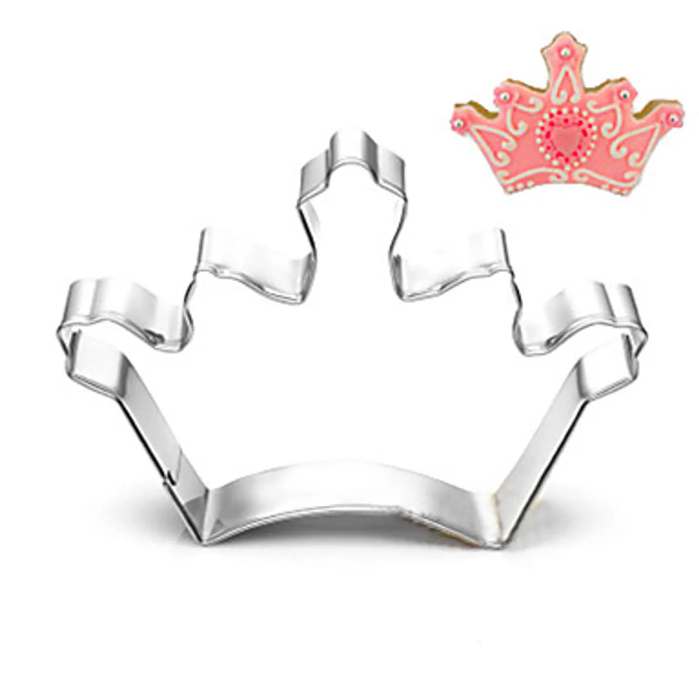  Cortador de acero inoxidable corona de princesa 1