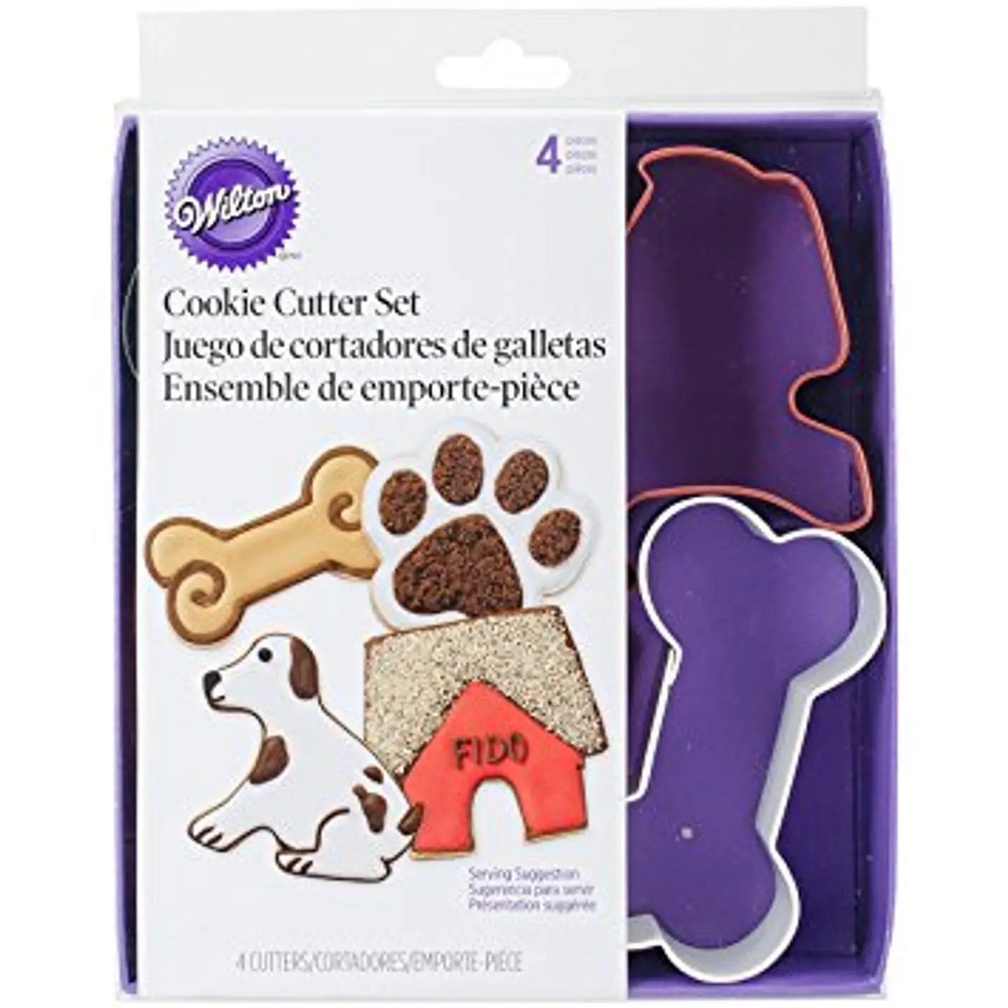  Juego cortador casita perro hueso Wilton  2308-0910 1