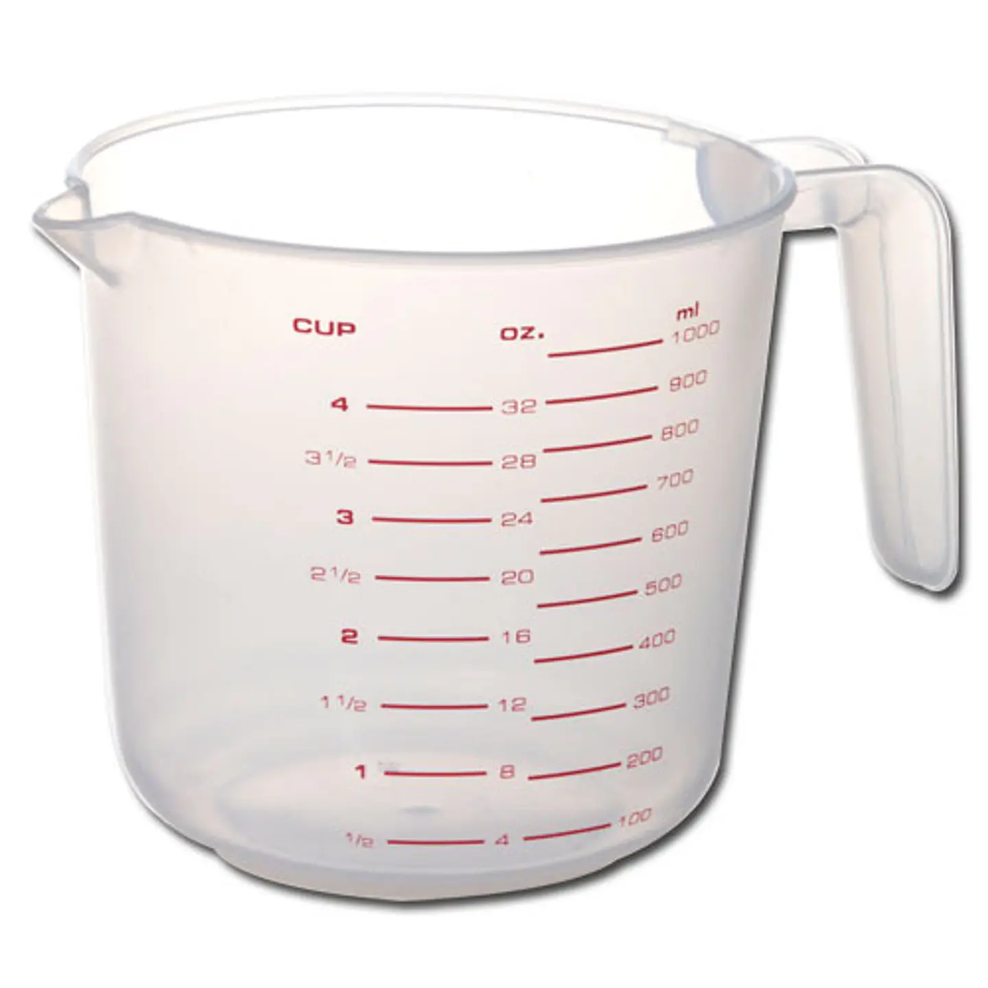  Taza med de plast 1L 4-0301 1