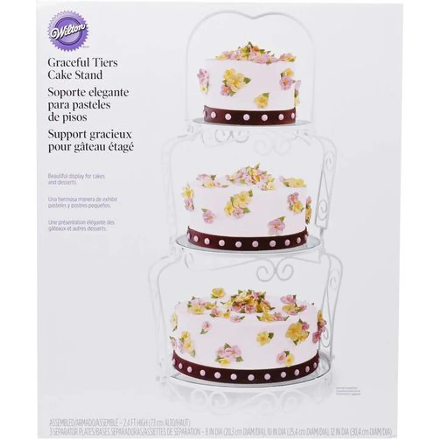  Soporte Elegante 3 Pisos Wilton 307-841 1