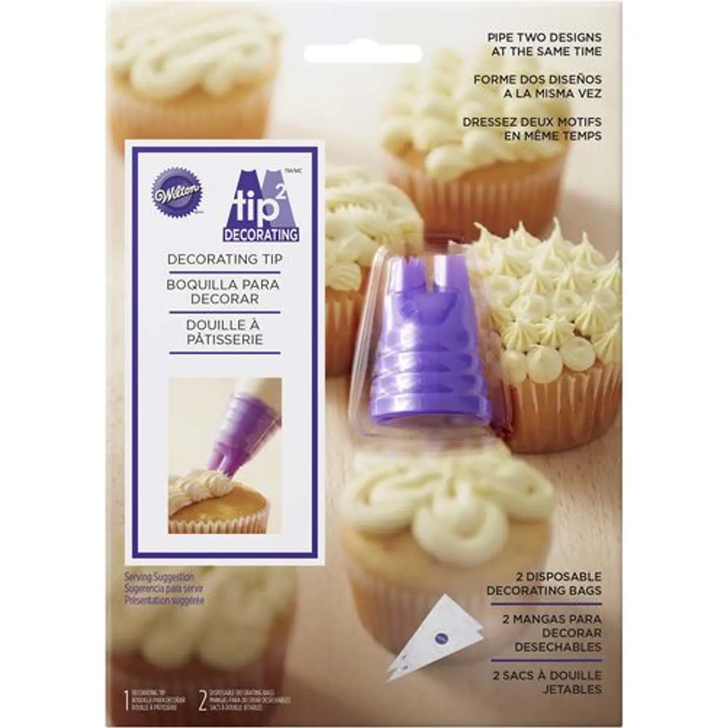  Set doble duya con mangas desechables Wilton 417-1155 1