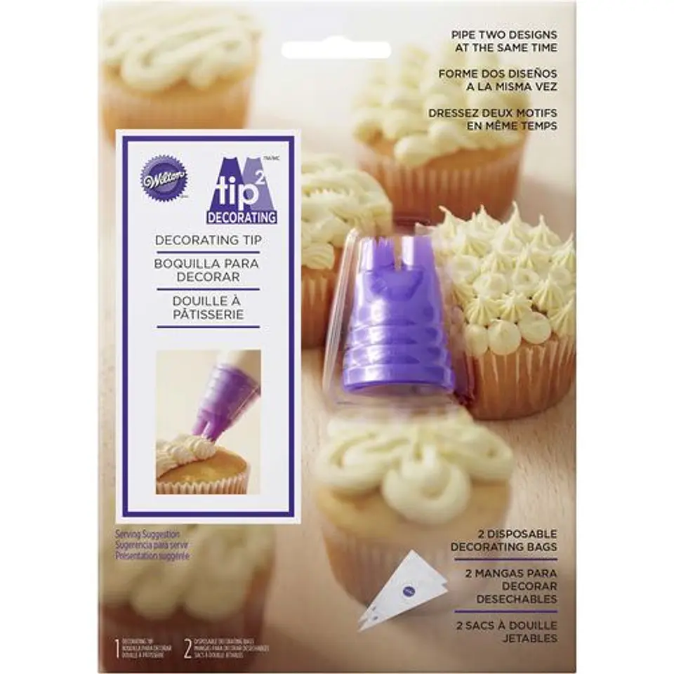  Set doble duya con mangas desechables Wilton 417-1155 1