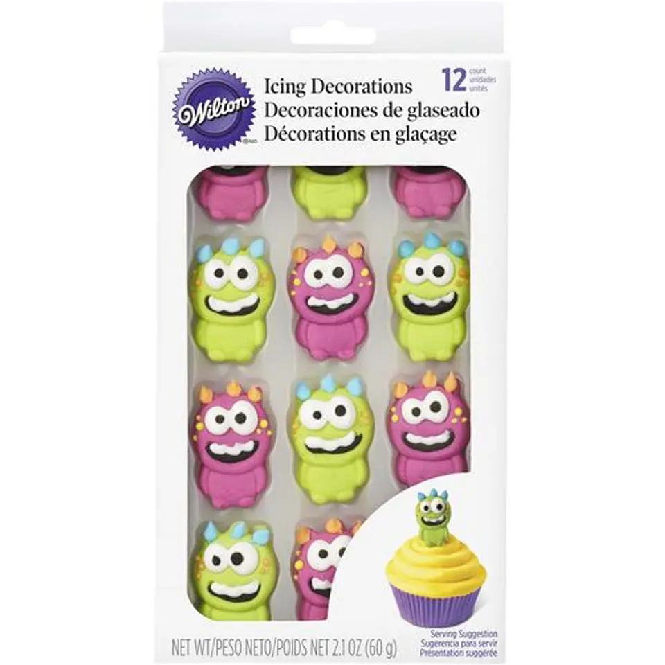  Glaseado monstruos c/12 710-0230 1