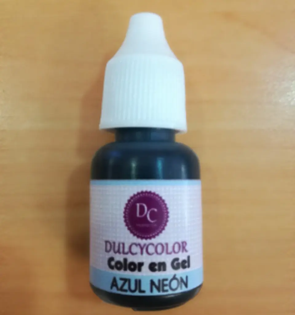  Color vegetal Dulcycolor Azul neon 10 ml 1