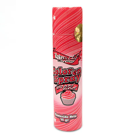  Spray color rojo