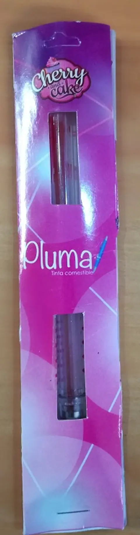  Pluma tinta comestible rosa