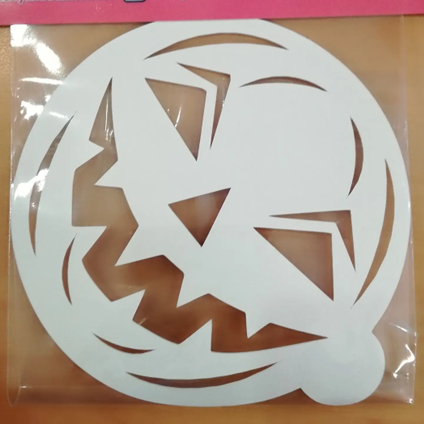  Estencil Calabaza Sonriente S143 1