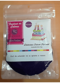 Fondant Dulcycolor morado 165 g