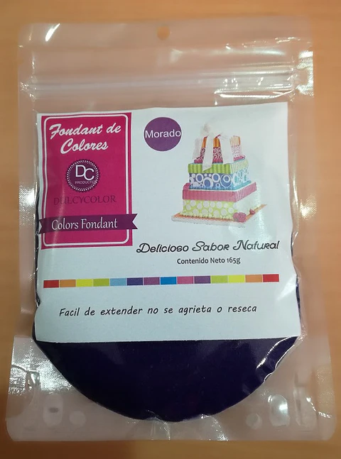  Fondant Dulcycolor morado 165 g