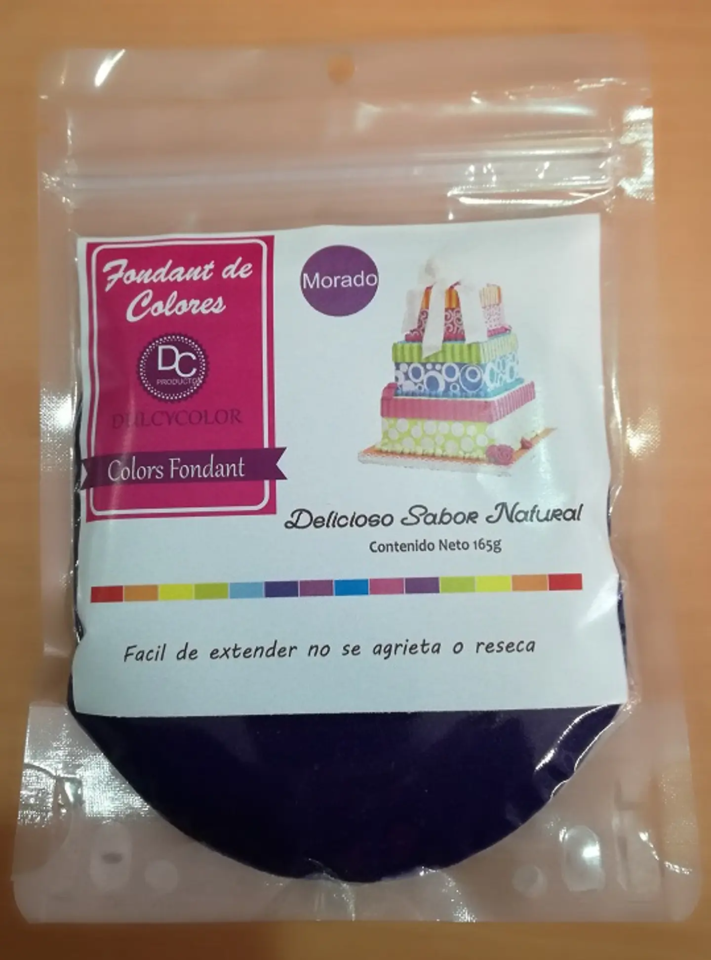  Fondant Dulcycolor morado 165 g 1