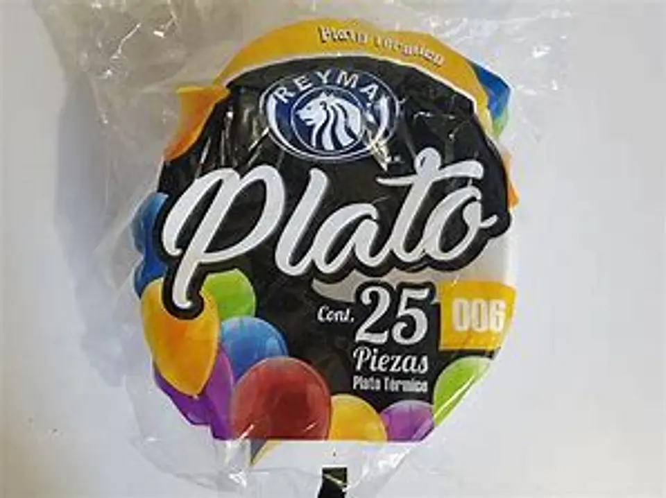  REY Charola de unicel no.6 pastelero paquete c/25Piezas 1