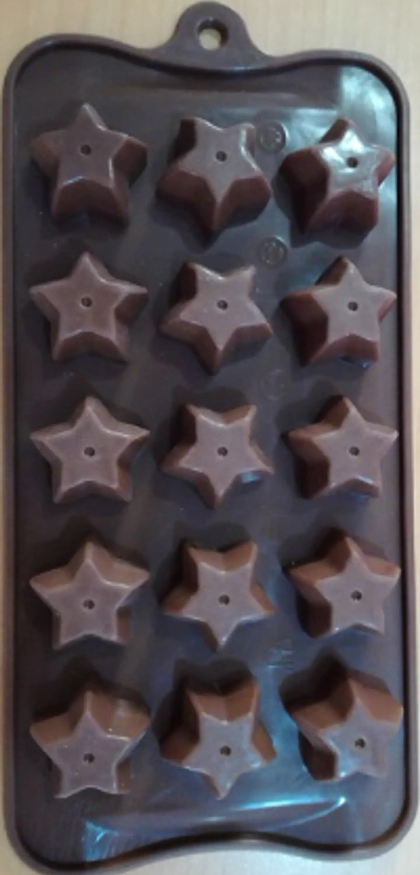  Molde de silicon brown estrellas 5-5258 1