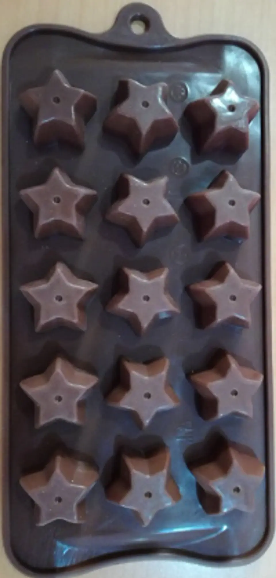  Molde de silicon brown estrellas 5-5258 1