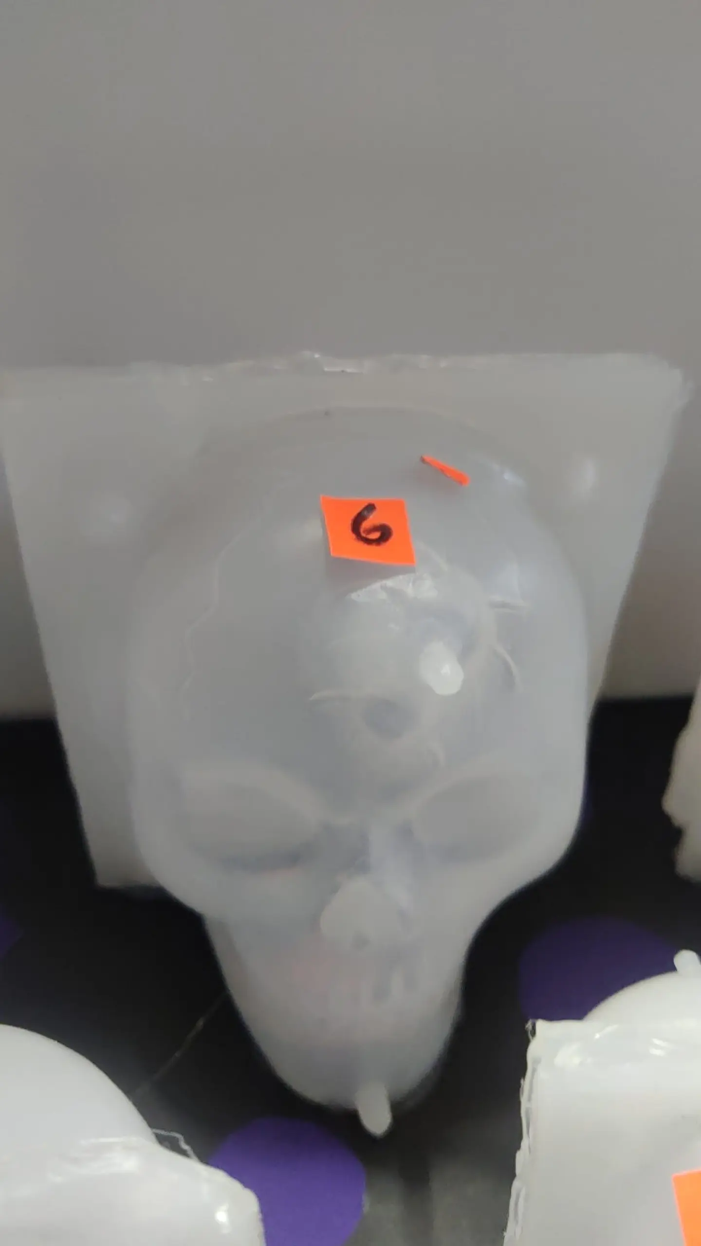  Molde de calavera no.6 1