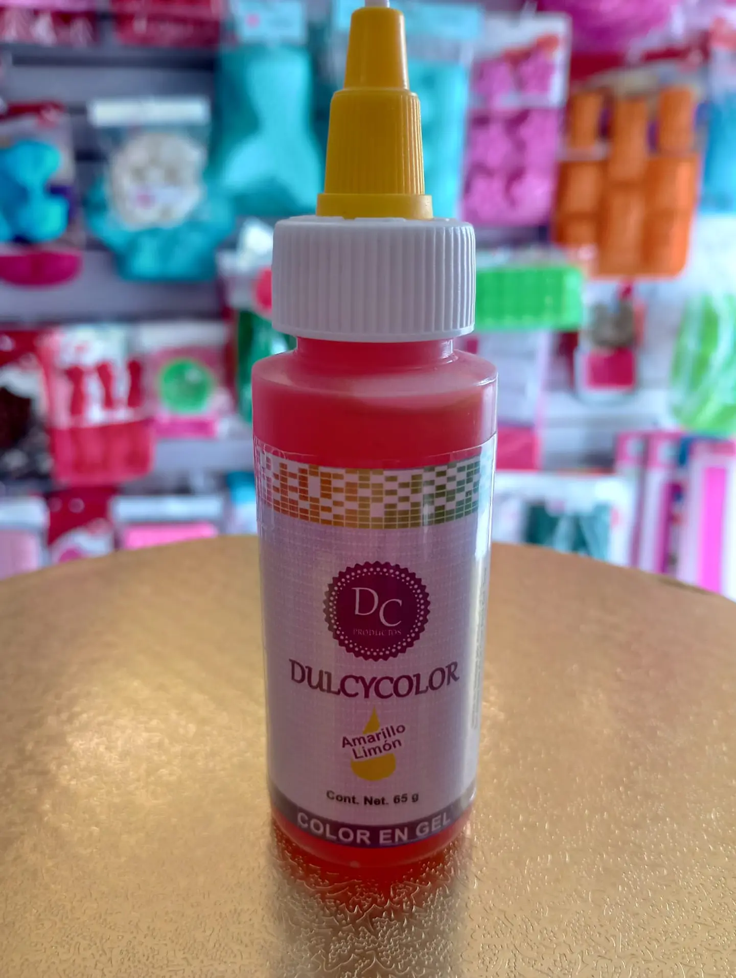  Color vegetal Dulcycolor Amarillo limon 65 ml 1