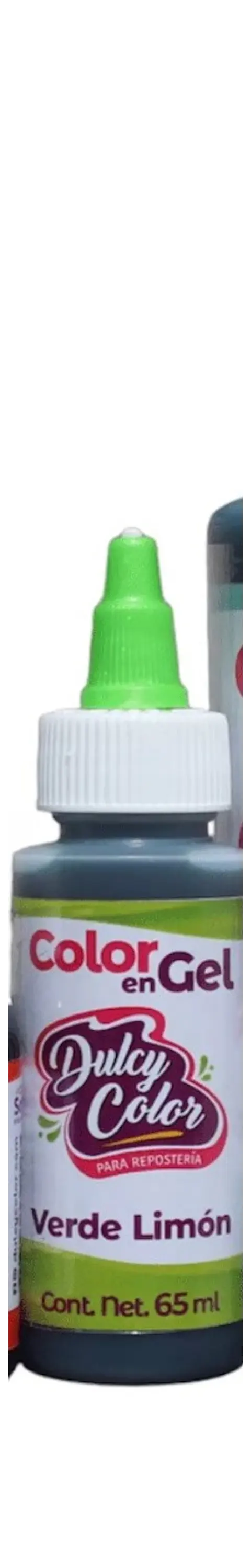  Color vegetal Dulcycolor verde limon 65 ml