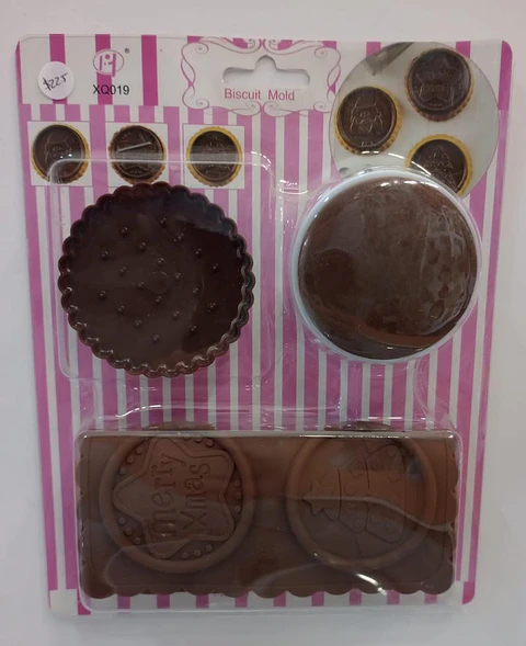  Molde silicon navidad con cortador tc-1046