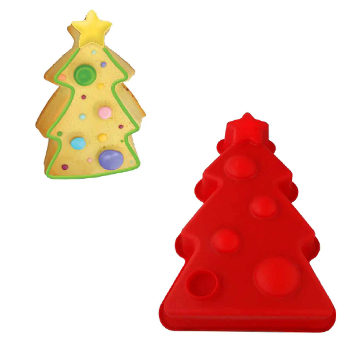  Molde de silicon arbol de navidad 28x19x6cm 5-5430 1