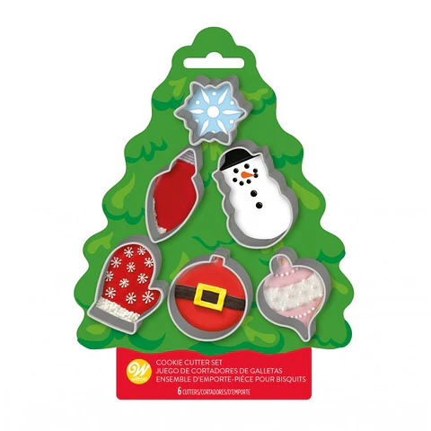  SET MINI  CORTADORES PARA GALLETA NAVIDE?OS 2308-0-0225