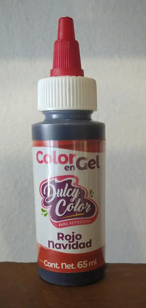  Color vegetal Dulcycolor rojo navidad 65 ml