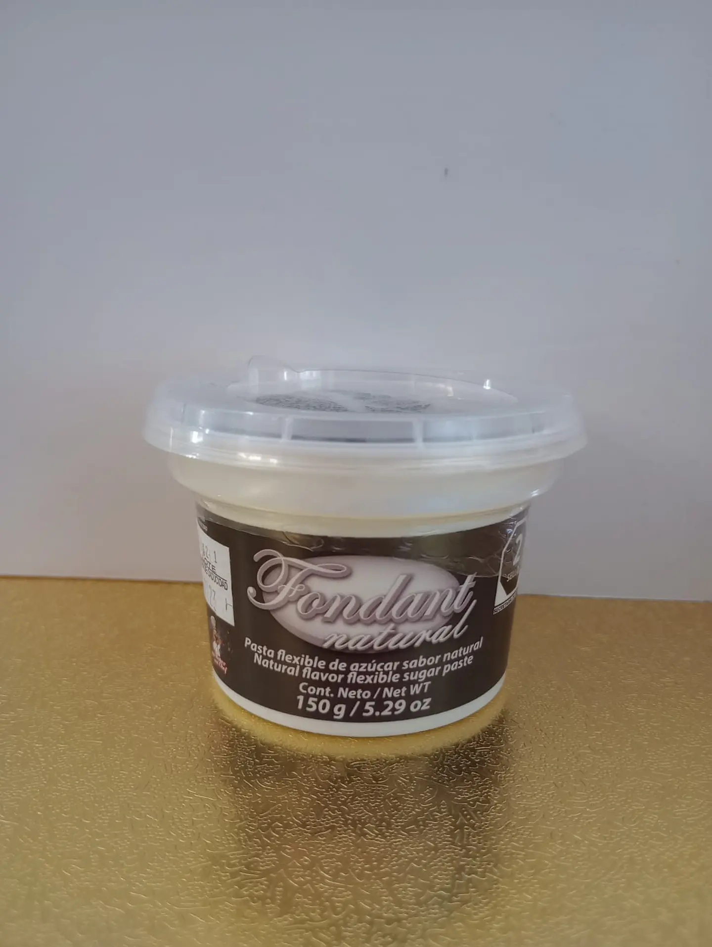  Fondant Natural 150 gr Negro 1