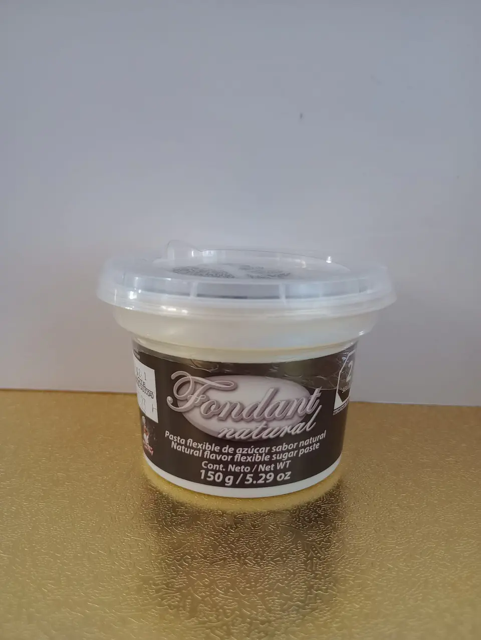  Fondant Natural 150 gr Negro 1