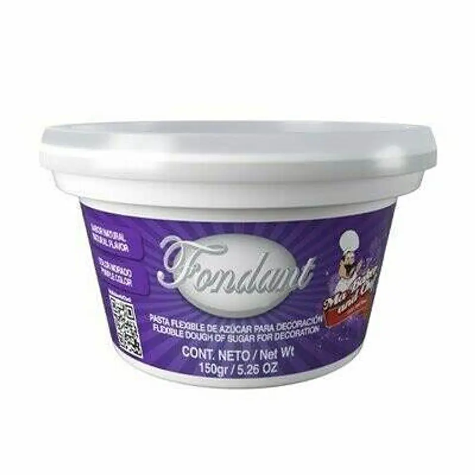  Fondant Natural 150 gr Violeta 1