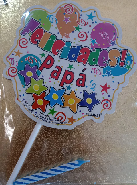  Vela felicidades papa