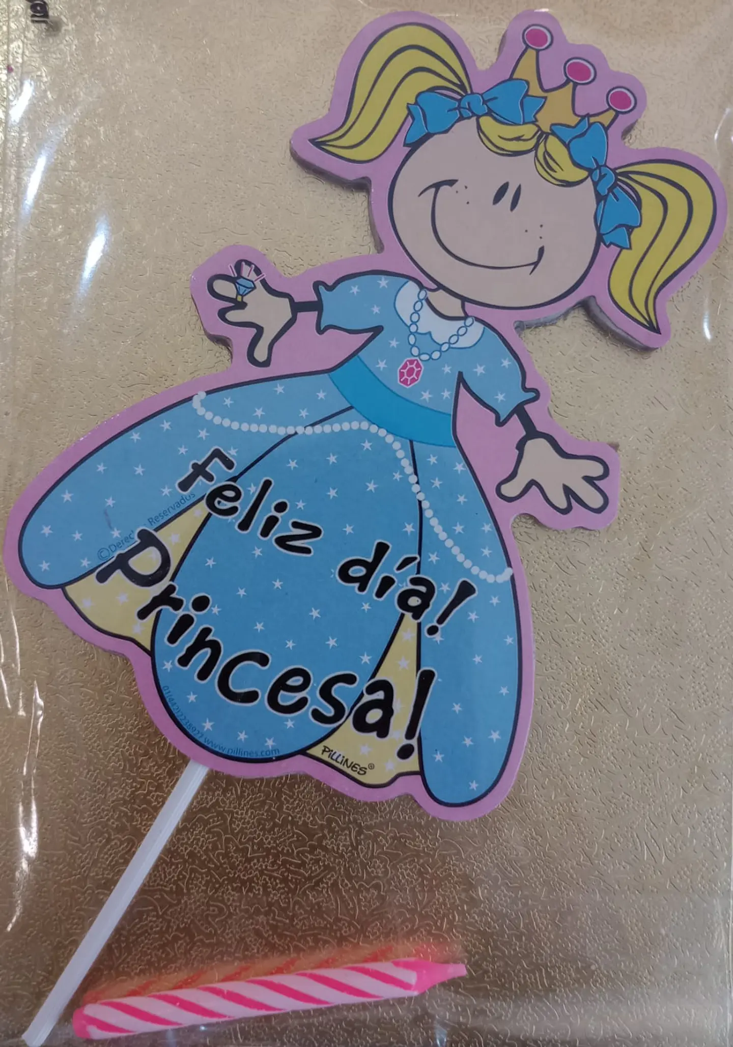  Vela feliz dia princesa 1