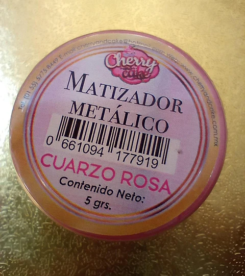  Matizador metalico cuarzo rosa MATCH14